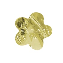 Swarovski Elements Perle cristal Fleur, jaune brillant, 8 mm, boîte 7 pces