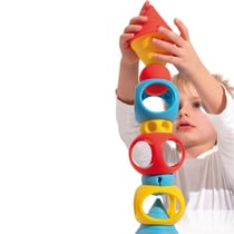 Pyramide en Silicone Souple - Jouet créatif et éducatif