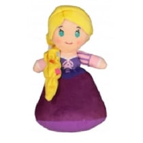 Peluche disney : princesse raiponce 17 cm - doudou nicotoy