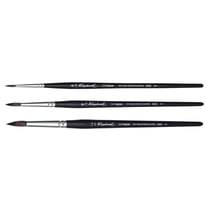 3 pinceaux ronds Softaqua Raphaël n°4 n°8 n°14 petit-gris série 845