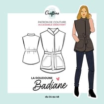 Patron Craftine Doudoune Badiane - Format Papier