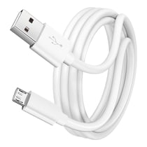 Avizar Cable Micro USB Charge rapide Transfert De Données Longueur 1m Blanc