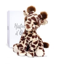 Peluche Lisi la girafe naturelle 30 cm - Histoire d'Ours