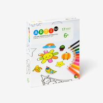 Atelier magnets plastique fou Kawaii Oxybul