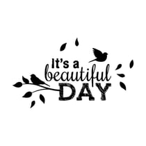 TAMPON BEAUTIFUL DAY - 37X66 MM - BOIS