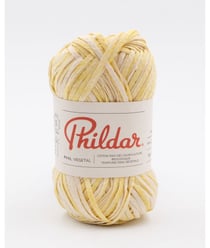 Fil ruban en coton PHIL VEGETAL - Phildar Berberine jaune