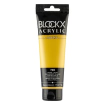 Peinture acrylique - Jaune nacré - 795 - BLOCKX Artist - Qualité beaux-arts - Tube 120ml