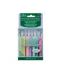 Jeu de Crochets Amour N° 0,6 à 1,75 - Clover Multicolore