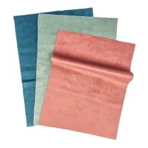 Coupon de velours Thème scandinave 18 x 28 cm 3 pièces