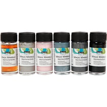 Assortiment de peintures Magic Marble - Pastels - 20 ml - 6 pcs
