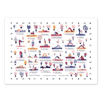 Affiche 50x70 cm - Yoga - Alex Foster