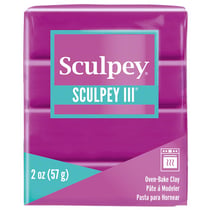 Pâte III violet - 57 gr - Sculpey
