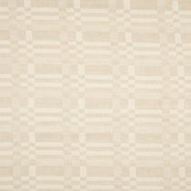 Tissu Lin coton  jacquard Graphique sur fond Beige sable