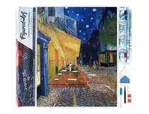 Diamond Painting Broderie Diamant Figured’Art 40x50cm toile entière roulée avec diamants carrés - Van Gogh Terrasse de Café