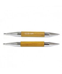 Aiguilles interchangeables ROYALE en 12.5 cm N° 9 à 12 - Knitpro taille n°12