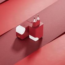 Adaptateur Secteur Rapide 65W Rouge