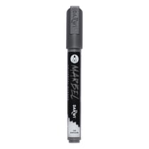 Marqueur - Peinture acrylique - Anthracite - Permanent - Pointe ronde 1mm - Marbel - Darwi