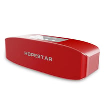 Enceinte Bluetooth Portable Mini Lapin Micro Intégré Support Appel Mains Libres FM TF Rouge YONIS
