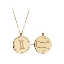 Collier Signe astrologique Gémeaux - Omsaé