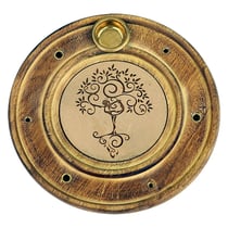 Support à bâtons d'encens Yoga et Arbre