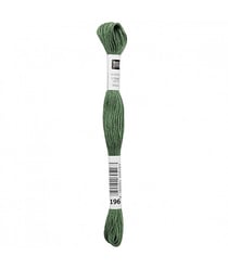 Fil à broder mouliné Uni - Rico Design 196 Vert