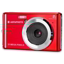 AGFA PHOTO Realishot DC5200 - Appareil Photo Compact, 21MP, Ecran LCD 2,4", Zoom Digital 8x, Vidéo HD 720p, Batterie Lithium, Cartes SD, Modes Scène