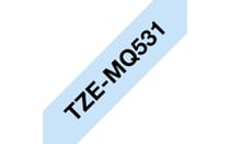 Cartouche ruban Etiqueteuse Brother 12mm Pastel bleu TZe-MQ531
