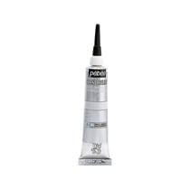 Cerne relief - Argent - Pébéo - Pour réaliser des contours métallique - Tube 20ml