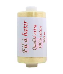 Fil À Batir 100% Coton Bobine De 300 mètres - Care & Create Jaune