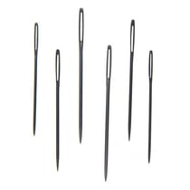 6 aiguilles à broder pointues n°18 / n°22