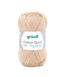 Fil à tricoter COTTON QUICK UNI - Gründl - PPSC - certifié Oeko-Tex 171 Marron