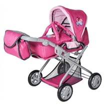 Landau combi poussette kyra papillon poupee - knorrtoys - 61888