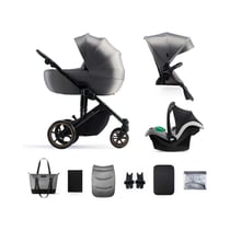 Poussette Duo 2 en 1 PRIME 2 - Gris élégant pour bébé