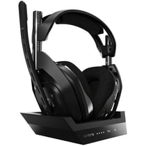 Casque Gamer - Sans fil - A50 - PS5, PS4, PC, MAC - Noir/Argent