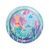 8 Assiettes Princesse Sirène
