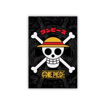 ONE PIECE - Aimant Standard - Chapeau de Paille Skull