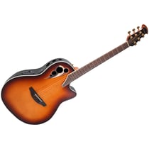 CDX40 1 G Guitar Celebrity Elite Deluxe Deep Contour Vintage Sunburst Satin Ovation