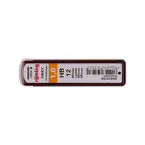 Lot de 10 étuis de 12 mines ROTRING Tikky - 1 mm - HB