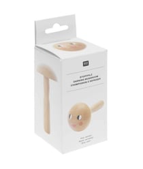 Kit champignon à repriser en bois - Rico Design Marron