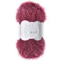 Pelote de fil pour éponge créative - Creative Bubble - Rouge betterave