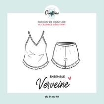 Patron Craftine Ensemble Verveine - Format Papier