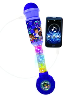 Microphone Encanto avec tube lumineux et enceinte