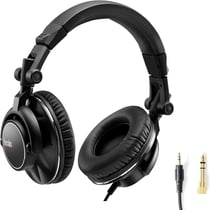Hercules HDP DJ60 – Casque Audio DJ de Qualité Professionnelle – Haute Performance, Pliable et Confortable
