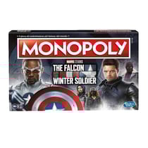 Jeu de plateau Hasbro Monopoly Marvel Studios The Falcon and the Winter Soldier rouge