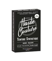 Teinture textile synthétique Haute Couture - polyester & nylon Noir intense