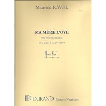 Partition musicale Ma Mère l'Oye - Maurice Ravel - Piano 4 mains - Durand