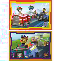 2 puzzles pat patrouille : marcus chase ryder zuma rocky partent en mission 12 pieces - ravensburger - 075911