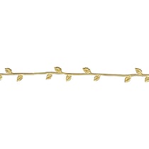 Galon en cire, 21 cm, or, 2 pces