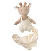 Leonie girafe Doudou poche - Egmont Toys - Beige