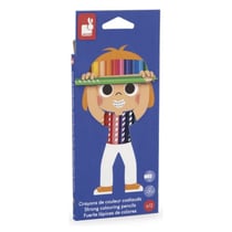 Crayons de couleur costauds X 12 - - Juratoys